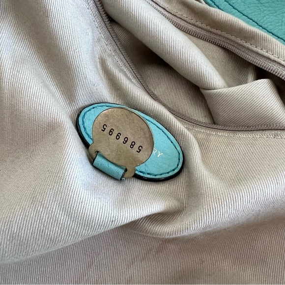 Mulberry Mitzy Medium Hobo Crossbody Messenger Emerald Pebbled - Picture 11 of 15